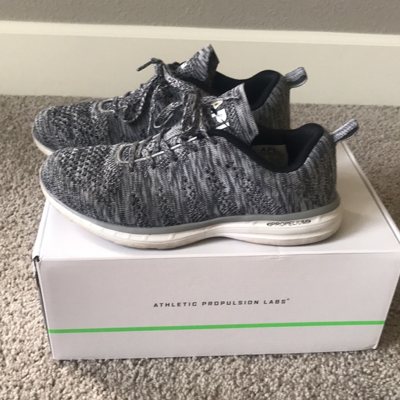 APL tech loom pro-w heather grey women’s size 9 - Picture 2 of 6
